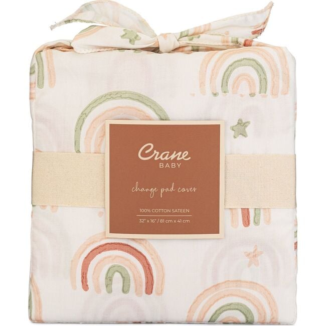 Parker Quilted Change Pad Cover (Rainbow) - Changing Pads - 7