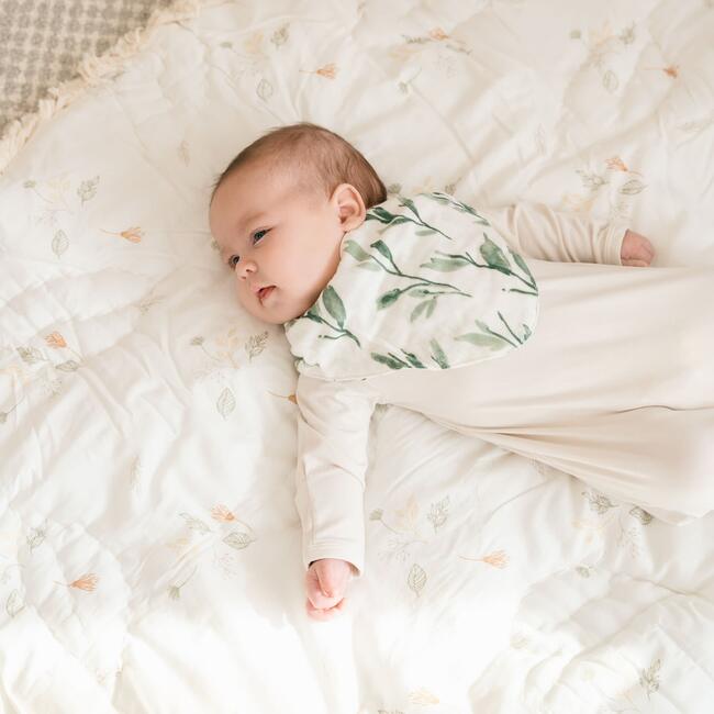 Willow Quilted Baby Play Mat (Dainty Leaf) - Playmats - 5