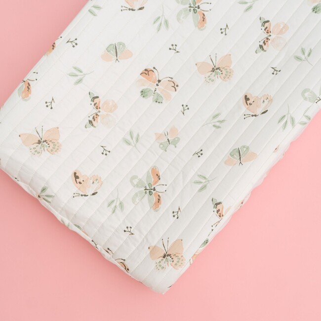 Parker Quilted Change Pad Cover (Butterfly) - Changing Pads - 6