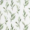 Parker Green Leaf Fitted Crib Sheet - Crib Sheets - 3