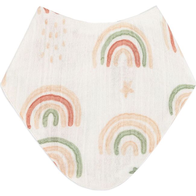 Parker 3-pc. Muslin Baby Bib Set (Rainbow/Butterfly) - Bibs - 4