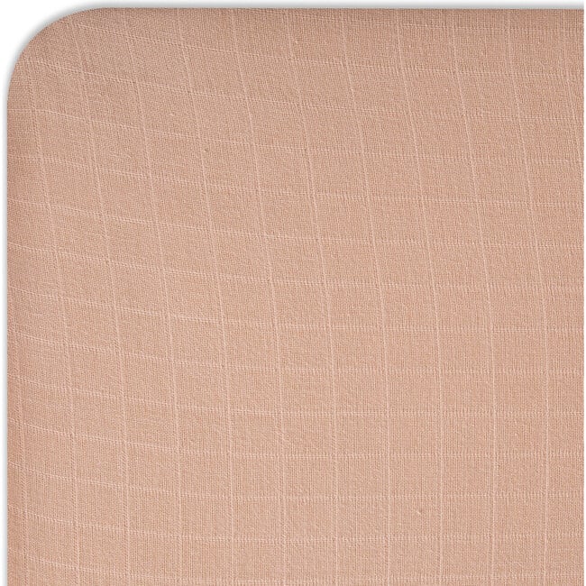 Muslin Fitted Crib Sheet (Copper) - Crib Sheets - 3