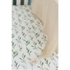 Parker Green Leaf Fitted Crib Sheet - Crib Sheets - 7
