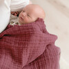 Multi-Layer Orchid Ombre Muslin Cotton Baby Blanket - Blankets - 4