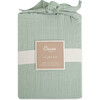Muslin Fitted Crib Sheet (Evergreen) - Crib Sheets - 4