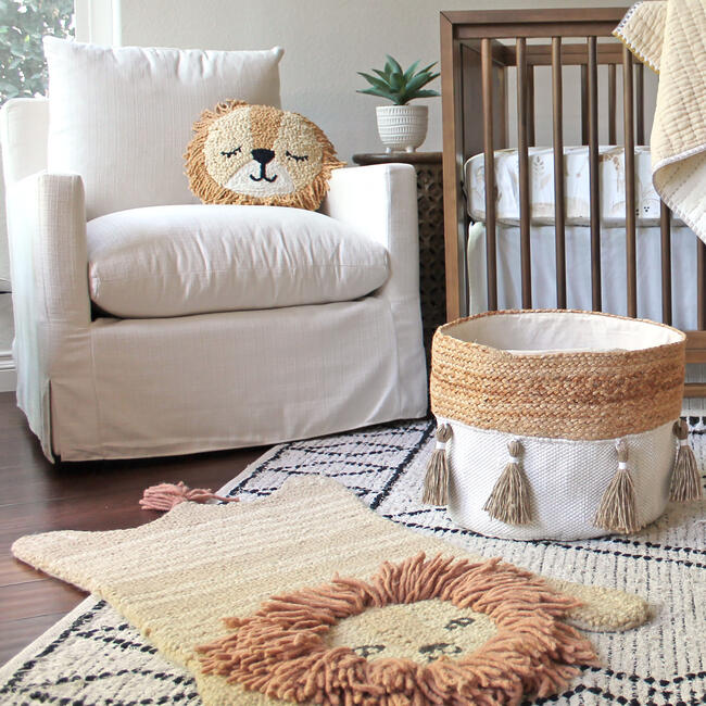 Lion Decorative Nursery Pillow - Wall Décor - 4