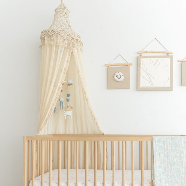 Kendi Macrame Boho Bed Canopy