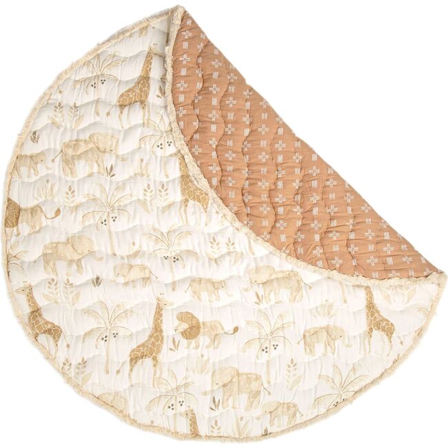 Kendi Quilted Safari Baby Play Mat