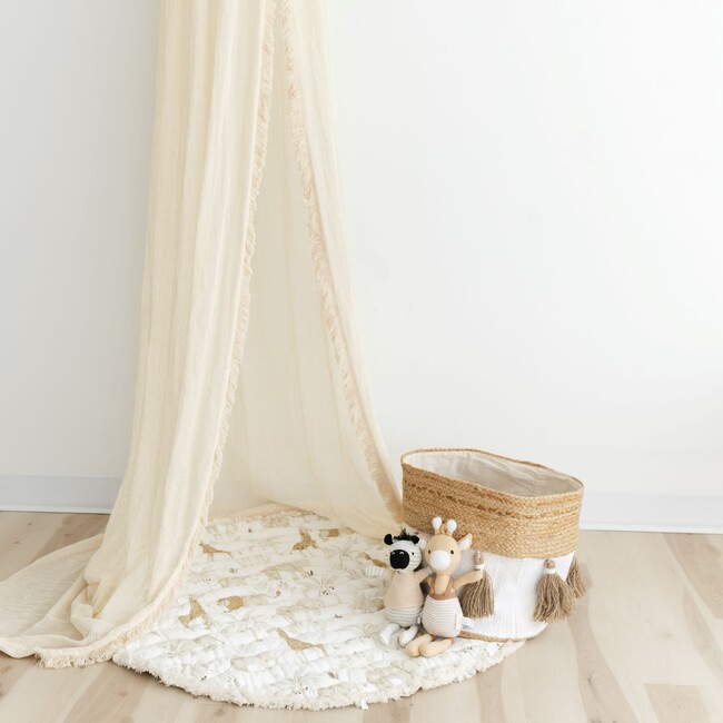 Kendi Macrame Boho Bed Canopy