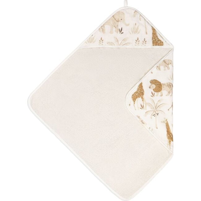 Kendi Baby Hooded Towel (Safari Animal)