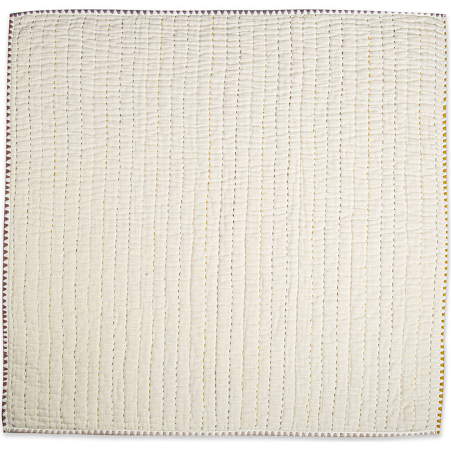 Kendi Beige Baby Quilt - Blankets - 3