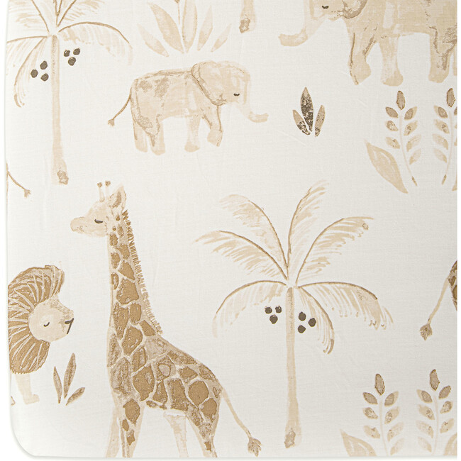 Kendi Fitted Crib Sheet (Safari Animal) - Crib Sheets - 3