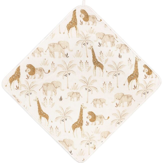 Kendi Baby Hooded Towel (Safari Animal)