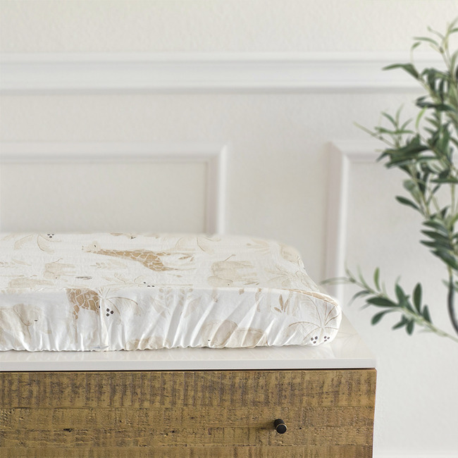 Kendi Quilted Safari Changing Pad Cover - Changing Pads - 5