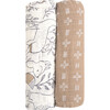 Ezra 2-pc. Woodland Animal Swaddle Wraps - Swaddles - 1 - thumbnail