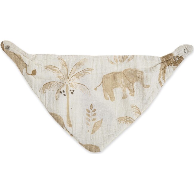 Kendi 3-pc. Muslin Baby Bib Set (Safari Animal) - Bibs - 6