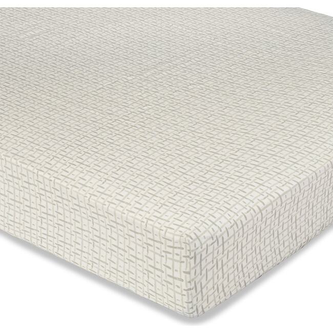 Cove Fitted Crib Sheet (Hashtag)