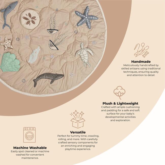 Cove Infant Activity Play Mat (Sea Life)