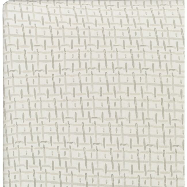 Cove Fitted Crib Sheet (Hashtag)