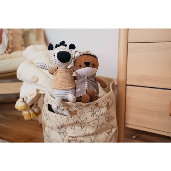 Ezra Woodland Animal Storage Bin - Storage Baskets - 7