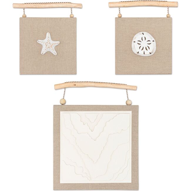 Cove 3-Pc. Beach Themed Wall Decor