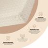 Cove Fitted Crib Sheet (Hashtag) - Crib Sheets - 3