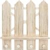 Charlie Farmhouse Wooden Fence Nursery Wall Decor Shelf - Blankets - 1 - thumbnail
