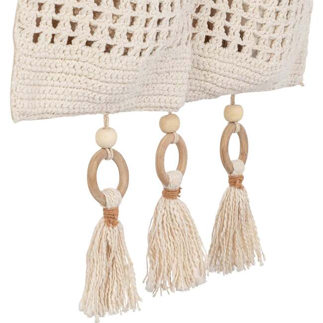 Charlie Farmhouse Wall Storage Organizer with Pockets