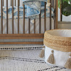 Cotton + Jute Boho Storage Bin - Storage Baskets - 3