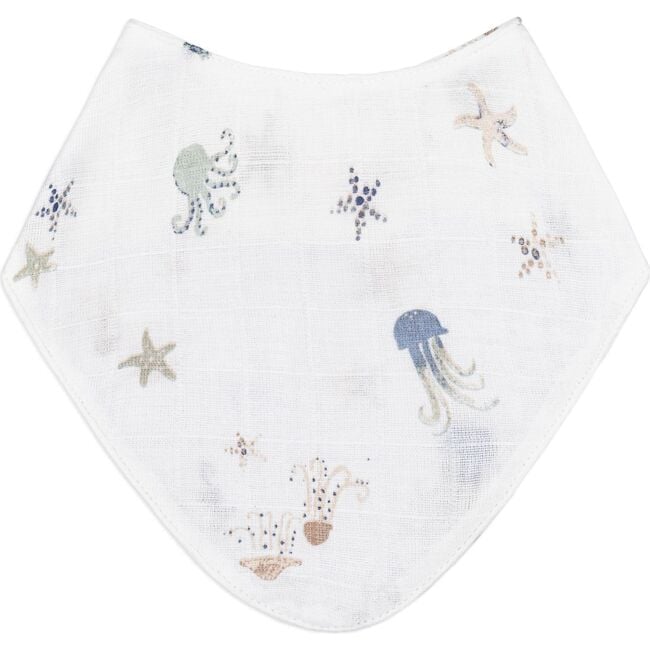 Cove 3-pc. Muslin Baby Bib Set (Sea Life) - Bibs - 4