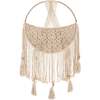 Charlie Farmhouse Macrame Boho Toy Storage Basket with Tassels - Storage Baskets - 1 - thumbnail