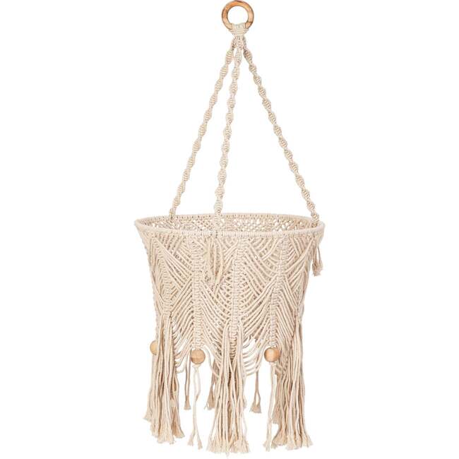 Charlie Farmhouse Macrame Nursery Ceiling Hanging