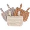 Charlie Farmhouse Hanging Nursery Storage Bin Trio - Storage Baskets - 1 - thumbnail