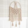 Charlie Farmhouse Macrame Boho Toy Storage Basket with Tassels - Storage Baskets - 2