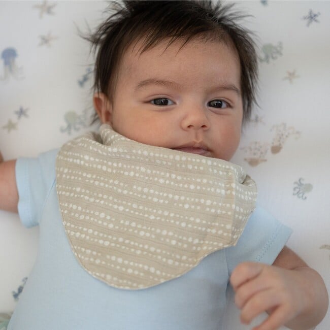 Cove 3-pc. Muslin Baby Bib Set (Sea Life) - Bibs - 6