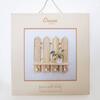 Charlie Farmhouse Wooden Fence Nursery Wall Decor Shelf - Blankets - 4 - thumbnail