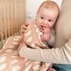 Cotton Jacquard Neutral Baby Blanket (Copper Moon Phase) - Blankets - 5