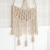 Charlie Farmhouse Macrame Boho Toy Storage Basket with Tassels - Storage Baskets - 3