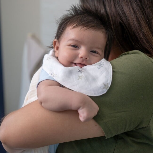 Cove 3-pc. Muslin Baby Bib Set (Sea Life) - Bibs - 7