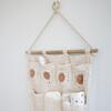 Charlie Farmhouse Wall Storage Organizer with Pockets - Storage Baskets - 5