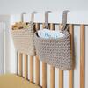 Charlie Farmhouse Hanging Nursery Storage Bin Trio - Storage Baskets - 3