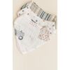 Charlie 3-pc. Farmhouse Tractor Muslin Baby Bib Set - Bibs - 4