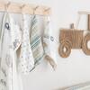 Charlie Farmhouse Tractor Baby Bath Towel & Wash Cloth Set - Towels - 7