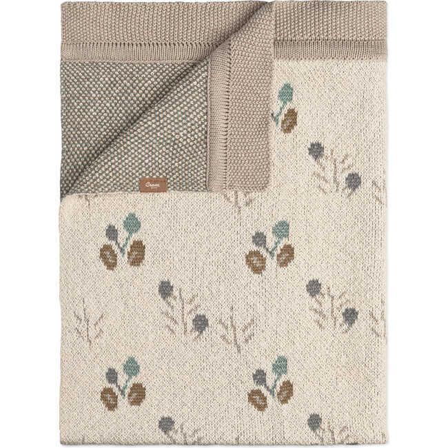 Avery Organic Cotton Reversible Baby Blanket