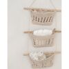 Charlie Farmhouse 3-Tier Toy Hanging Wall Storage Organizer - Storage Baskets - 5