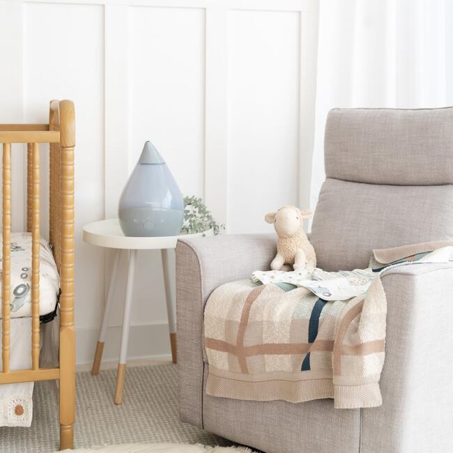 Charlie Farmhouse Knitted Plaid Baby Blanket - Blankets - 6