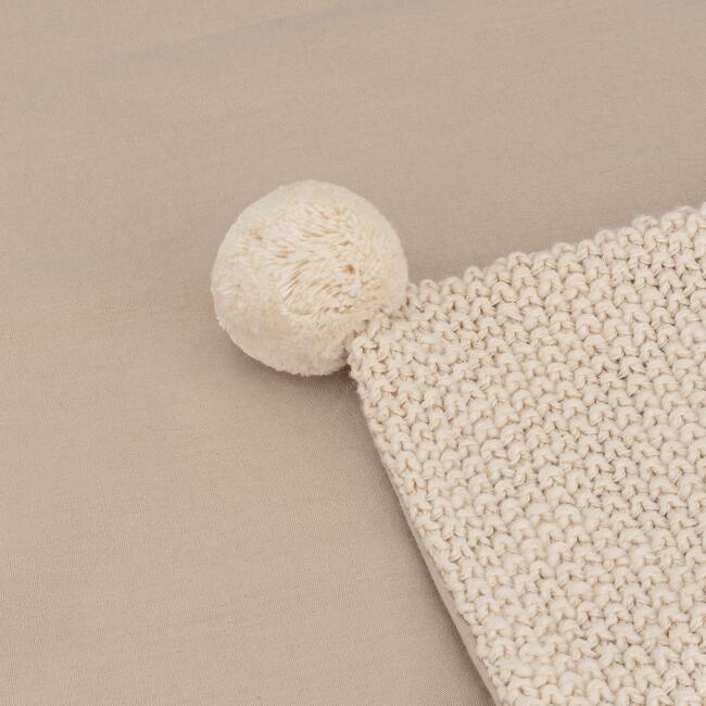 Avery Organic Cotton Baby Lovey Blanket (Ollie The Bunny)