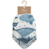 Caspian 3-pc. Baby Bib Set (Whale) - Bibs - 5
