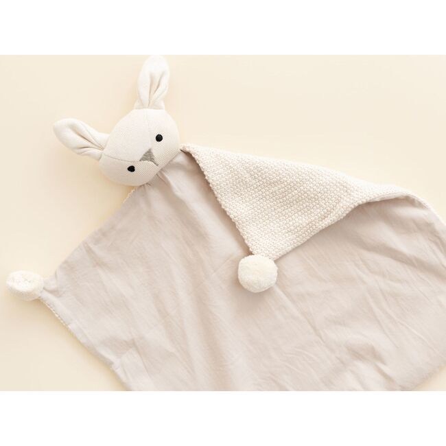 Avery Organic Cotton Baby Lovey Blanket (Ollie The Bunny) - Blankets - 5