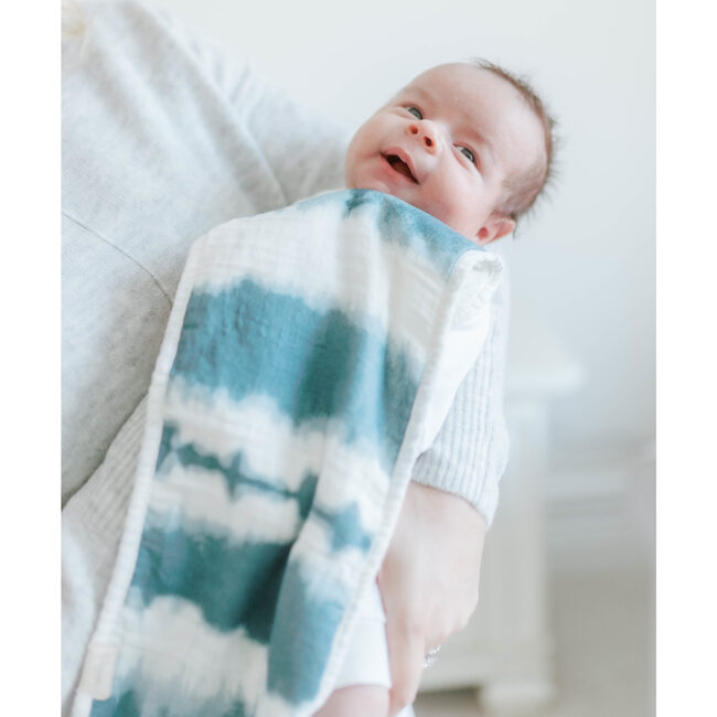 Caspian 3-pc. Newborn Burp Cloth Set (Whale) - Burp Cloths - 7